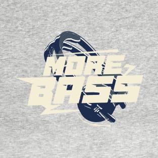 More Bass Music audio headphones T-Shirt